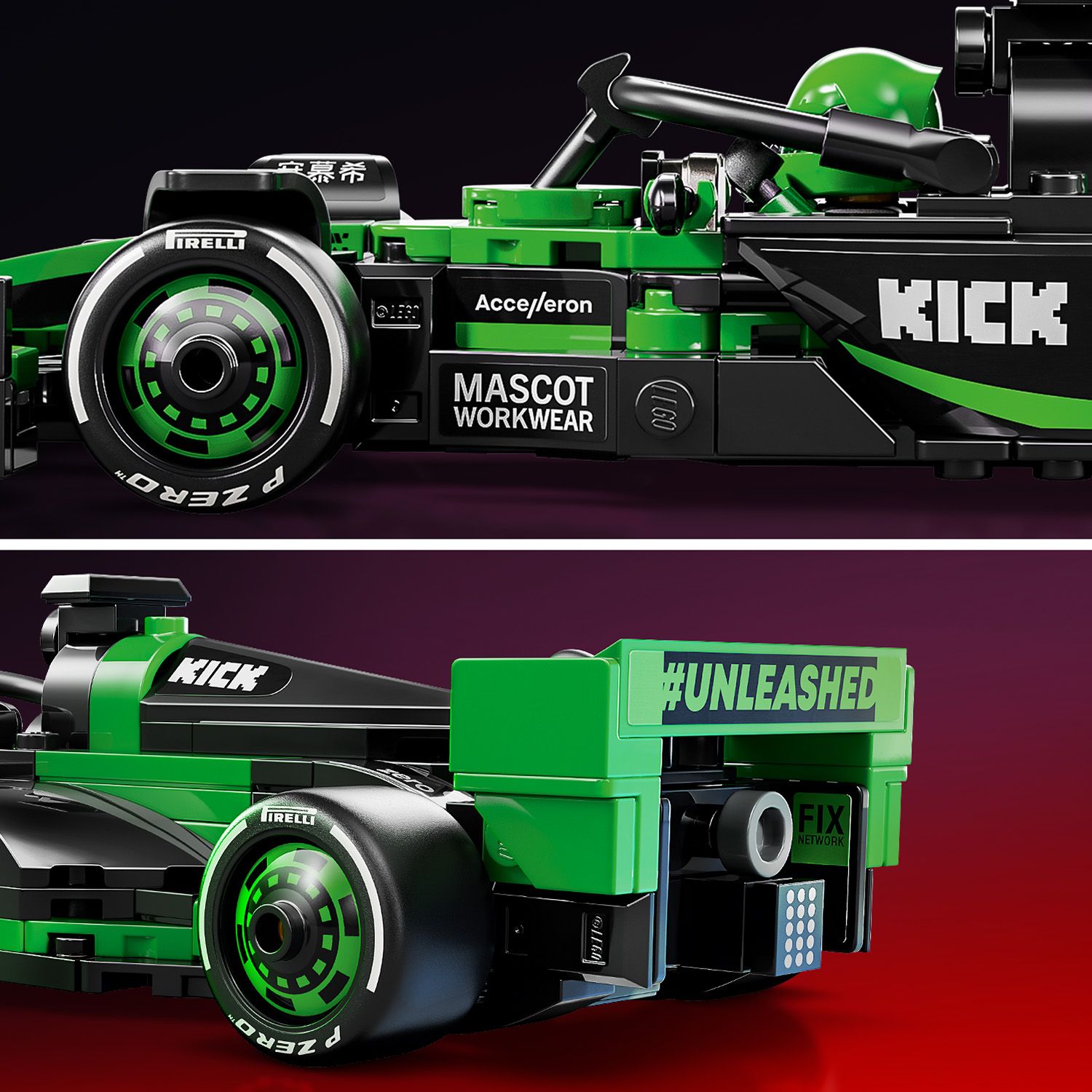 Autentické detaily KICK Sauber